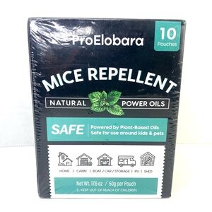 SEALED Natural Essential “Power” Oils Mice Mouse Repellent Plant-Based Oils Safe